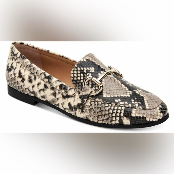 INC International Concepts Shoes - INC Gayylel Snake Slip-On Loafers Sz 6 BNWB
